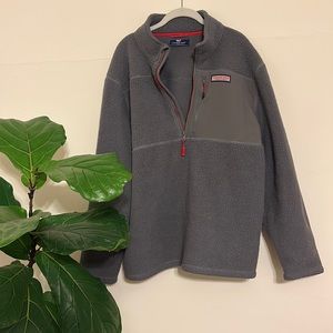 Vineyard vines gray fleece